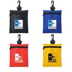 JH3305 Non-Woven Zippered Pouch With Custom Imprint